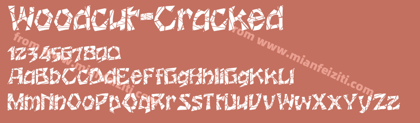Woodcut Cracked Normal预览图1