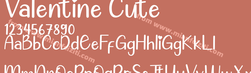Valentine Cute预览图1