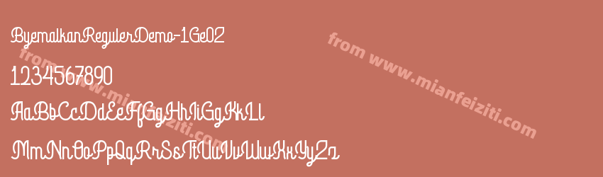 Byemalkan Reguler Demo预览图1