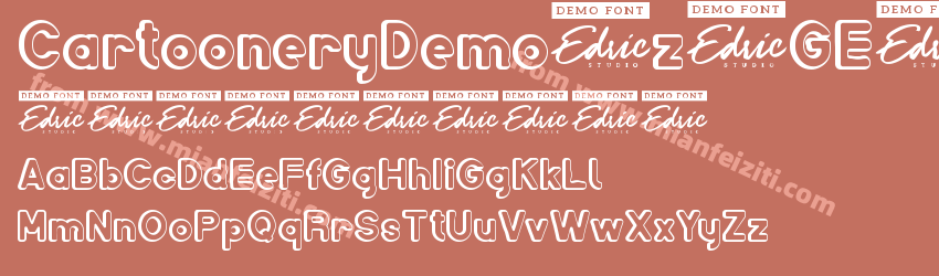 Cartoonery Demo Regular预览图1