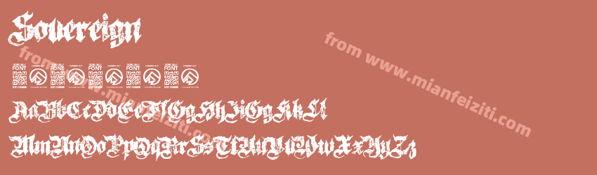 Sovereign Regular预览图1