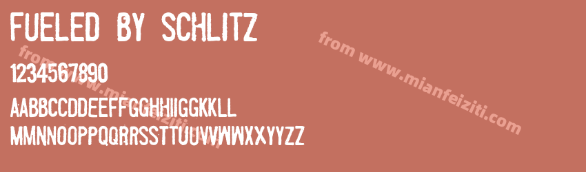 Fueledby Schlitz Clean预览图1