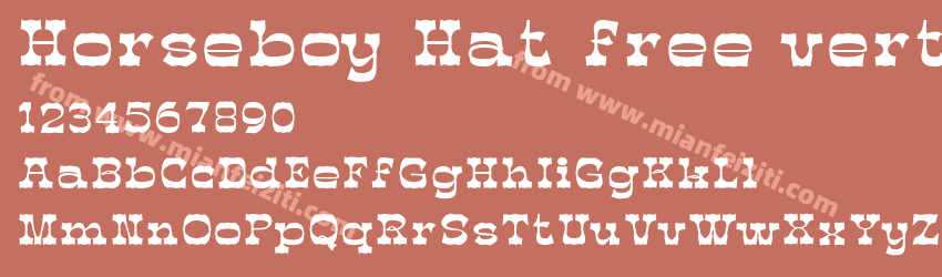 Horseboy Hat free vertion Regular预览图1
