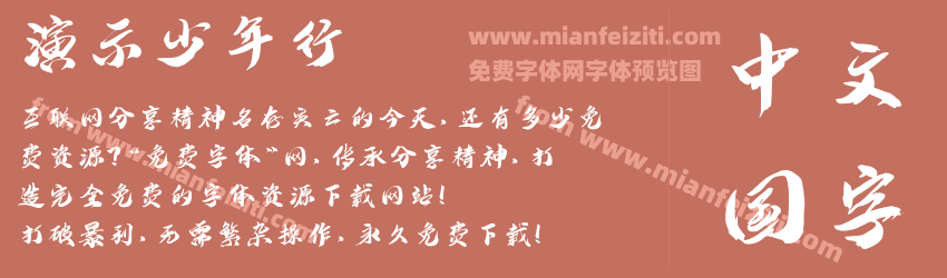 演示少年行预览图1