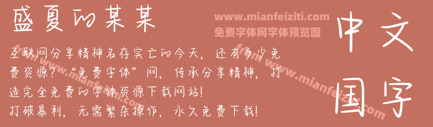 盛夏的某某预览图1