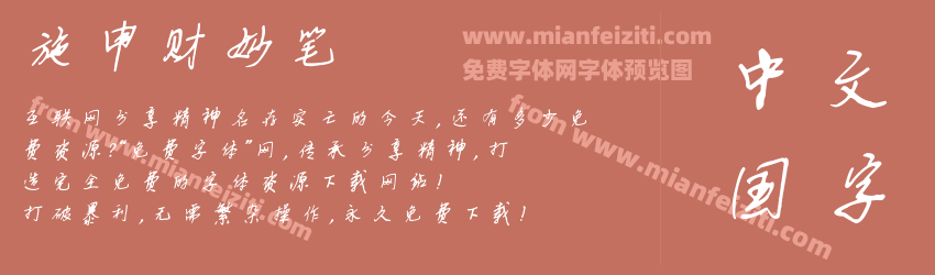 施申财妙笔预览图1