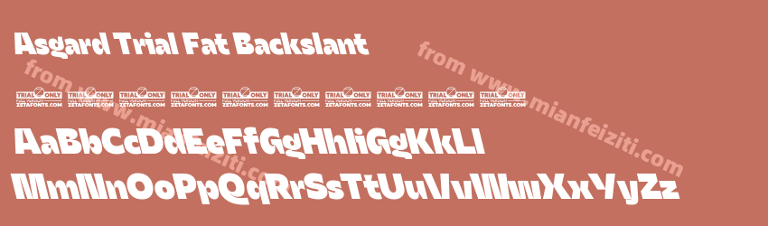 Asgard Trial Fat Backslant预览图1