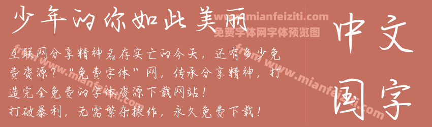 少年的你如此美丽预览图1
