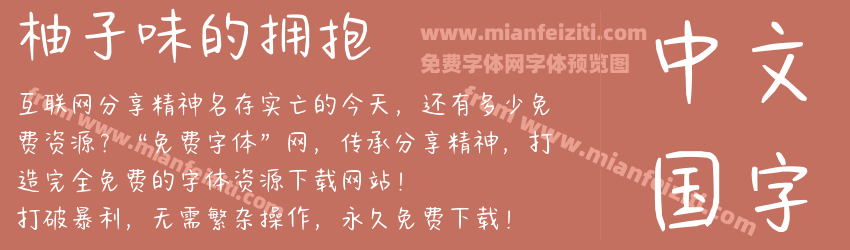 柚子味的拥抱预览图1