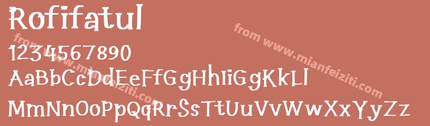 Rofifatul Regular预览图1