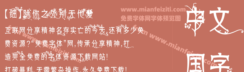 【细】除你之外别无他爱预览图1