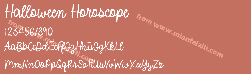 Halloween Horoscope预览图1
