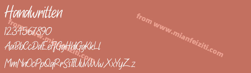 Handwritten预览图1