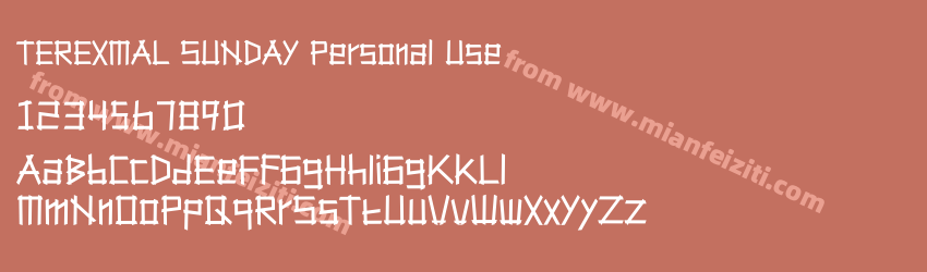 TEREXMAL SUNDAY Personal Use预览图1