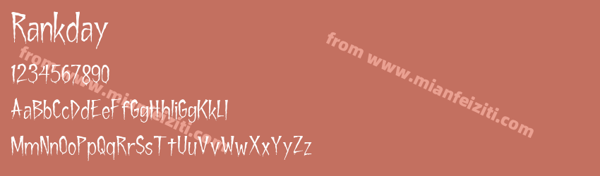 Rankday Regular预览图1