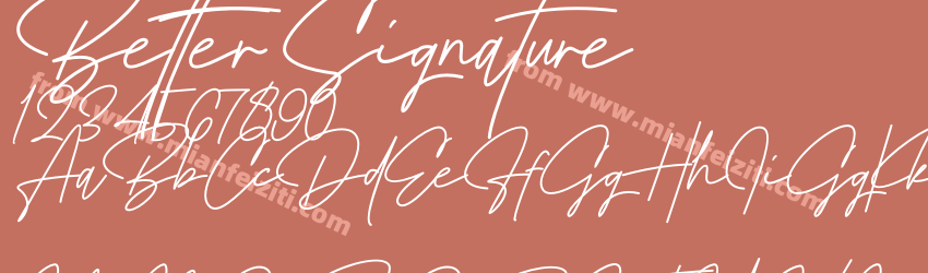 Better Signature预览图1