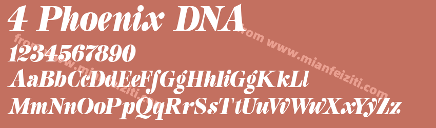 4 Phoenix DNA预览图1