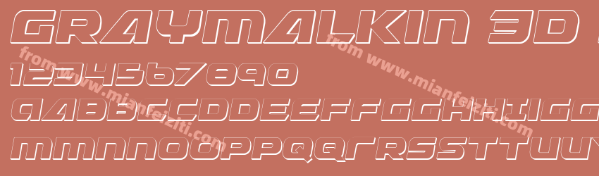 Graymalkin 3D Condensed预览图1