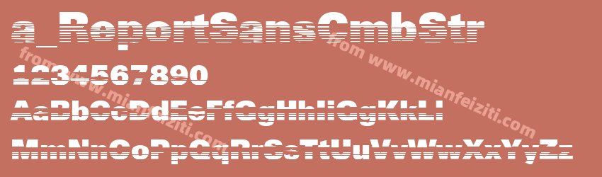 a_ Report Sans Cmb Str预览图1