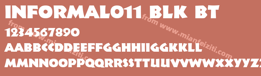Informal011 Blk BT Black预览图1