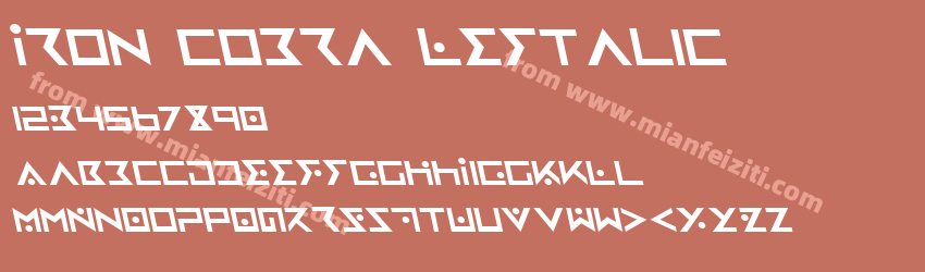 Iron Cobra Leftalic预览图1