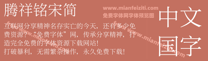 腾祥铭宋简预览图1