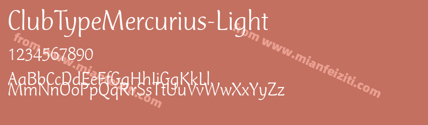 Club Type Mercurius Light预览图1