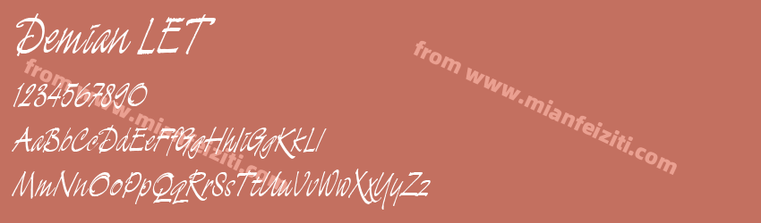 Demian LET Let Plain:1.0预览图1