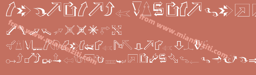 Dexis Dingbats FiveS Si预览图1