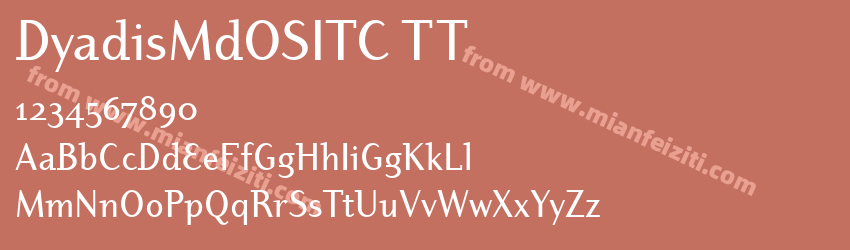 Dyadis MdOSITCTT Medium预览图1