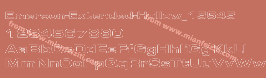 Emerson Extended Hollow_15545预览图1