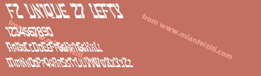 FZ UNIQUE 27 LEFTY预览图1