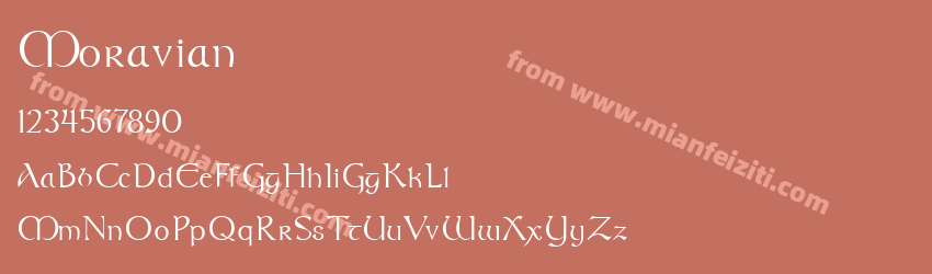 Moravian Regular Swfte预览图1