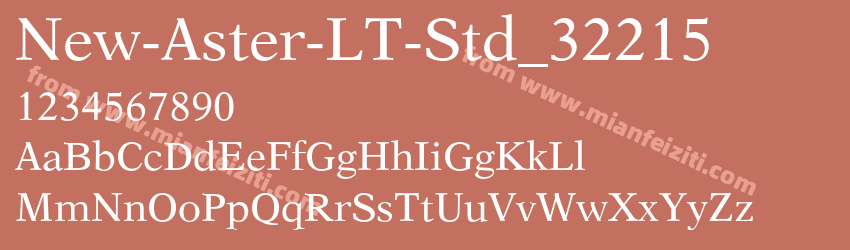 New Aster LT Std_32215预览图1