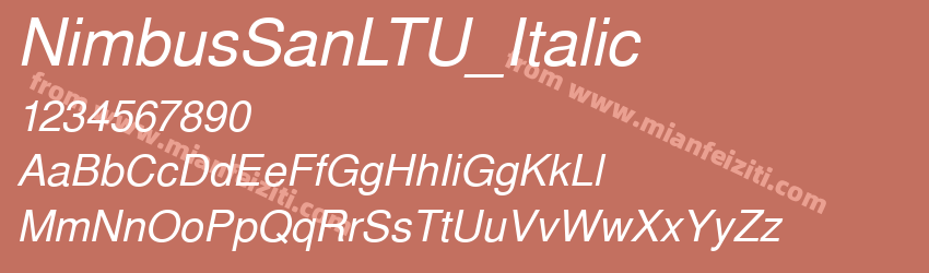 Nimbus SanLTU Regu Ital预览图1