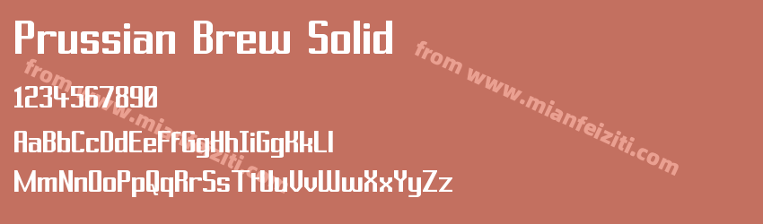 Prussian Brew Solid预览图1