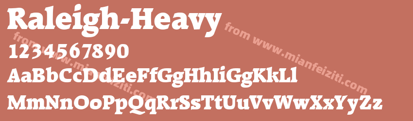 Raleigh Heavy预览图1