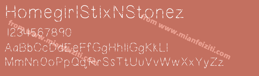 Homegirl StixN Stonez预览图1
