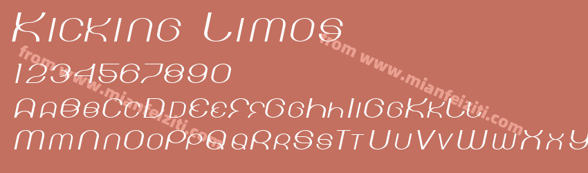 Kicking Limos Regular预览图1