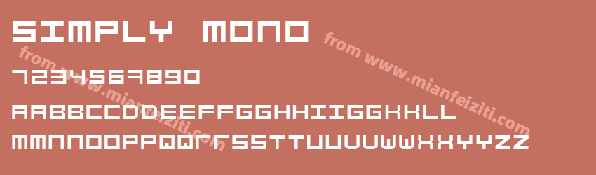 Simply Mono预览图1