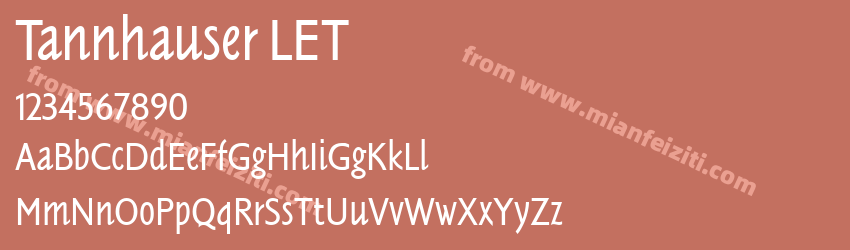 Tannhauser LET Plain:1.0预览图1