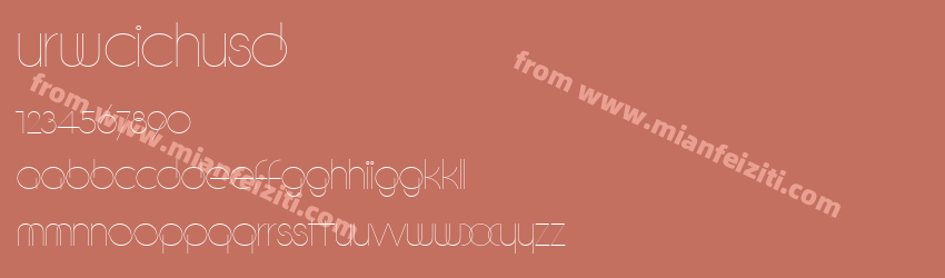 URW CichusD预览图1