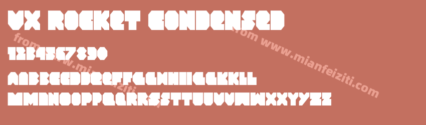 VX Rocket Condensed预览图1