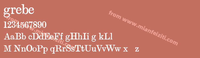 grebe Semi expanded Medium预览图1