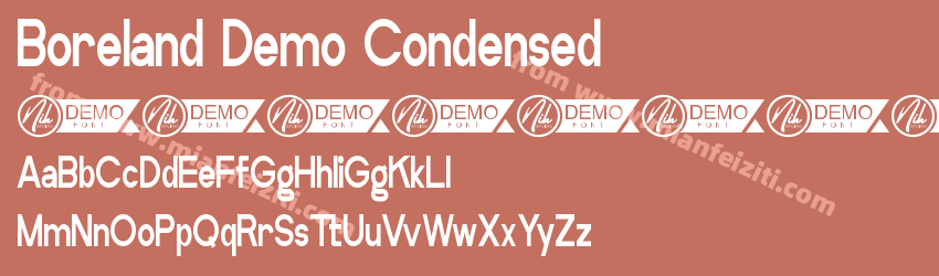 Boreland Demo Condensed预览图1