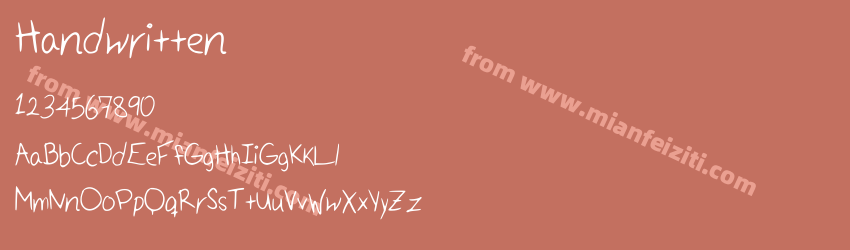 Handwritten预览图1