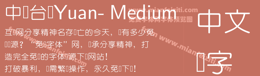 中国台湾Yuan- Medium预览图1