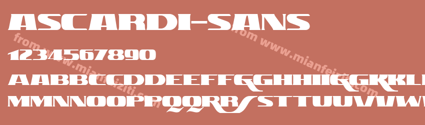 Ascardi Sans预览图1