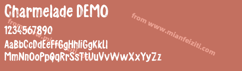 Charmelade DEMO Regular预览图1