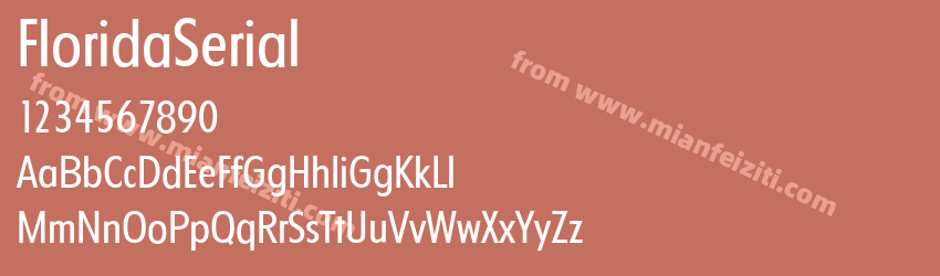 Florida Serial Regular预览图1